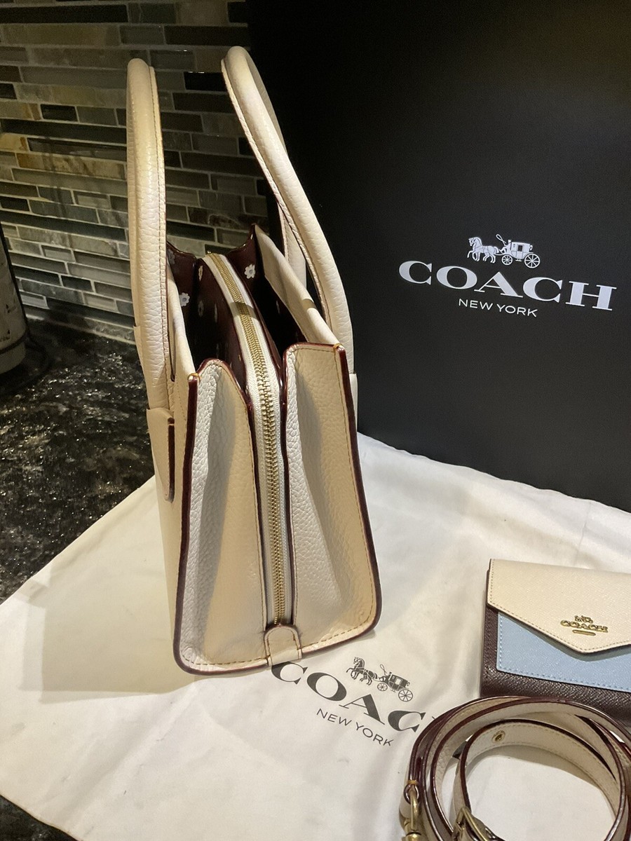 Coach 1941 Mini Cashin Carry Tote 14 Glove Tanned Leather 746