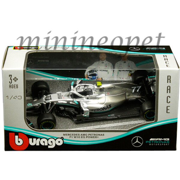 BBURAGO 38036 2019 MERCEDES BENZ AMG FORMULA F 1 W10 EQ POWER 1/43
