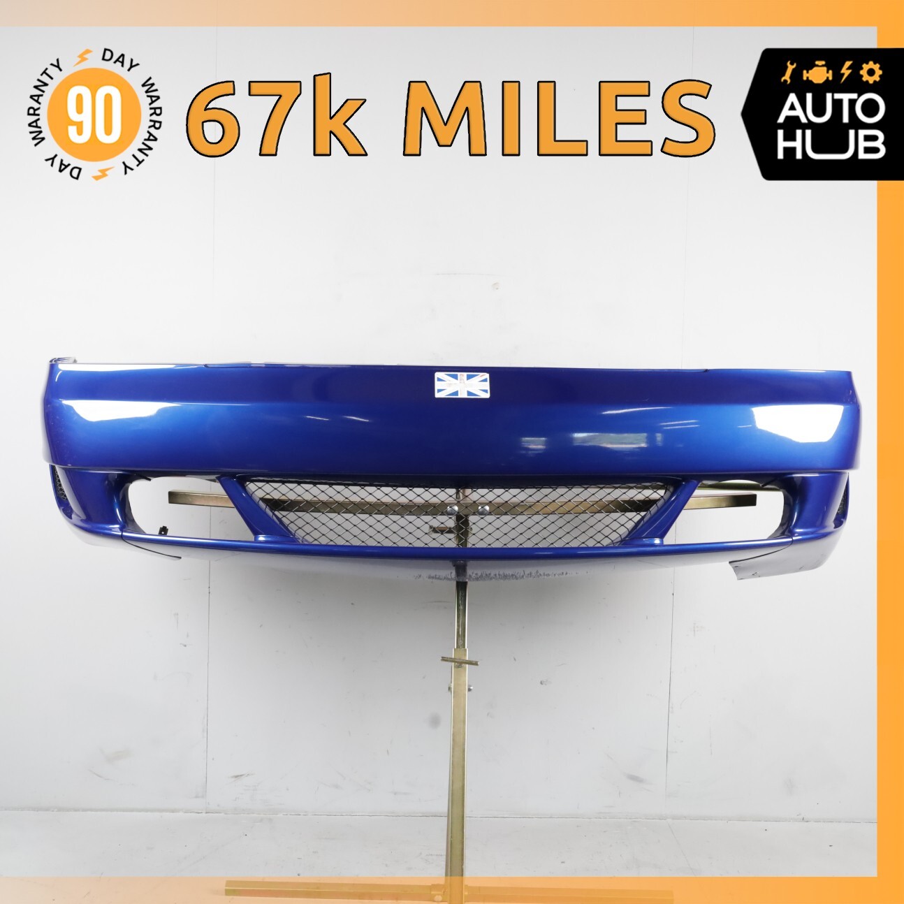 05-07 Maserati M138 4200 Coupe GT Rear Bumper Cover Assembly Blue OEM 67k