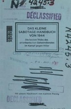 Das kleine Sabotage-Handbuch von 1944 | 2018 ...