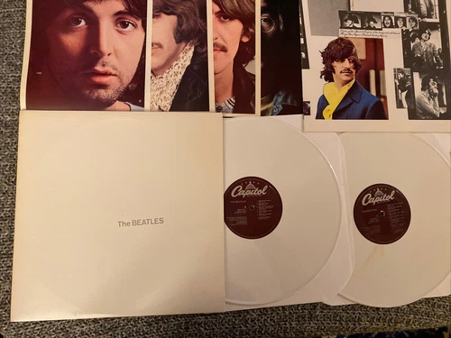 The Beatles Lp White Album   N. M  1978 White 2x Lp SEBX-11841 Limited Edition