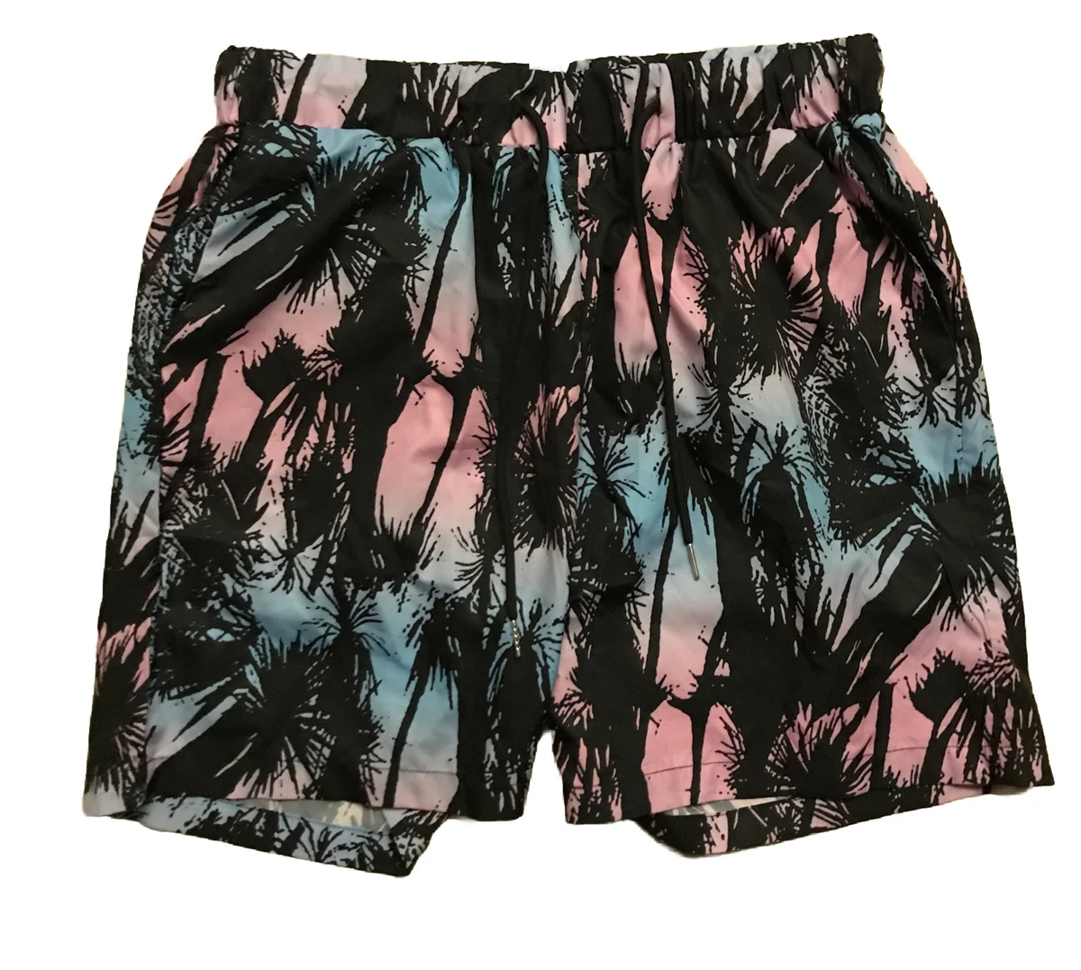 ROMWE TROPICAL Drawstring Mens Shorts Size Large NEW eBay