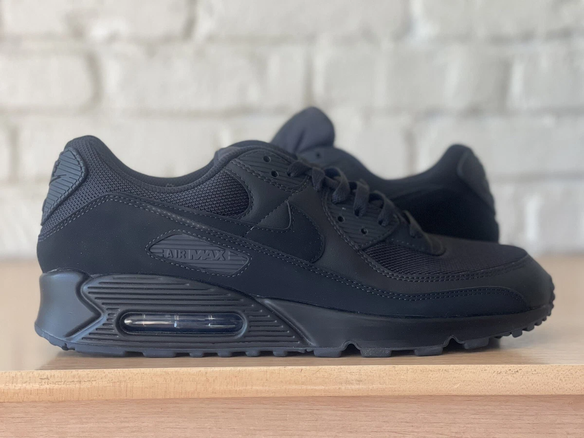 Men's air max 90 essential shoes - hot sale triple black