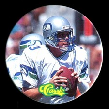 1993 Classic NFL Football Pogs TONX Team Set SEATTLE SEAHAWKS KENNEDY WILLIAMS