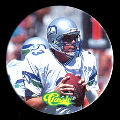 1993 Classic NFL Football Pogs TONX Team Set SEATTLE SEAHAWKS KENNEDY WILLIAMS