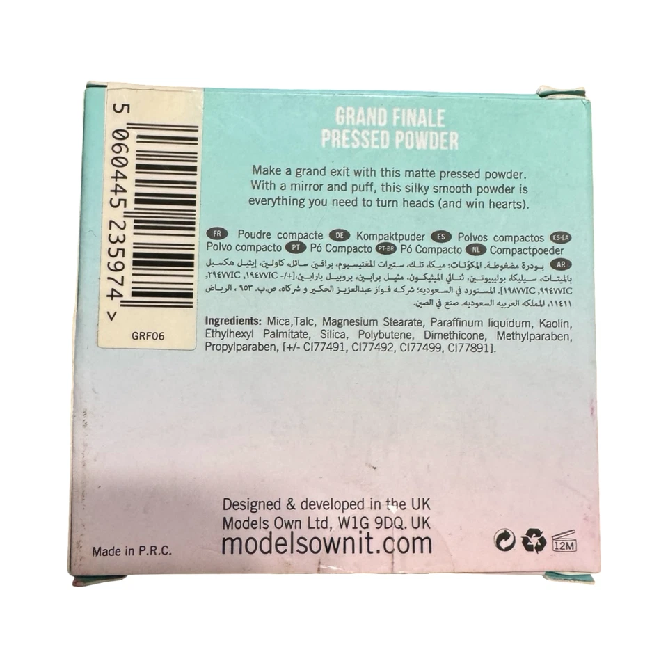 Models Own Grand Finale Pressed Powder .18 oz ~Golden Sand 06 - Image 3 of 3