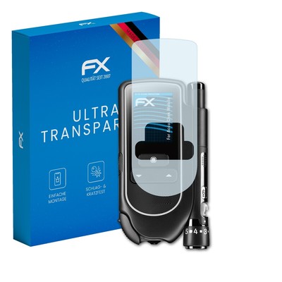 atFoliX 2x Displayschutzfolie für Accu Chek Mobile Schutzfolie klar Folie