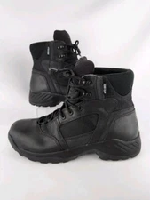 DANNER Boots Kinetic 6" GTX Mens Size 10 Black Leather GORE-TEX Combat Outdoor