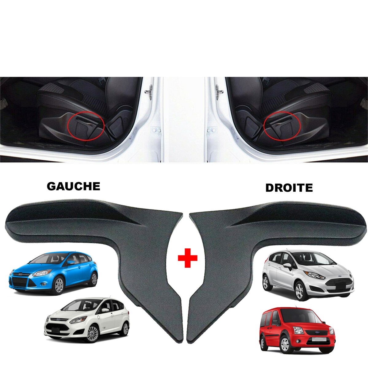 Maniglia Base Sedile Auto Ford Focus MK3/C-MAX - Ricambio 1531242 - Foto 3