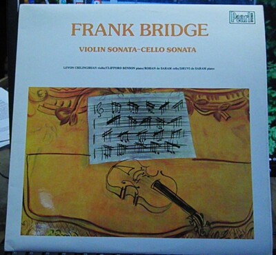 Bridge/Chilingirian/Saram   Violin Sonata; Cello Sonata   Pearl 
