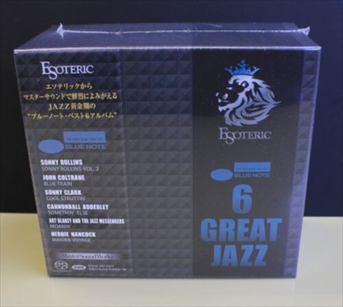 ESOTERIC SACD ESSB-90122/27 (6 Discs) BLAUE NOTE 6 GROSSARTIGE JAZZ WERKSEITIG VERSIEGELT NEU - Bild 1 von 2