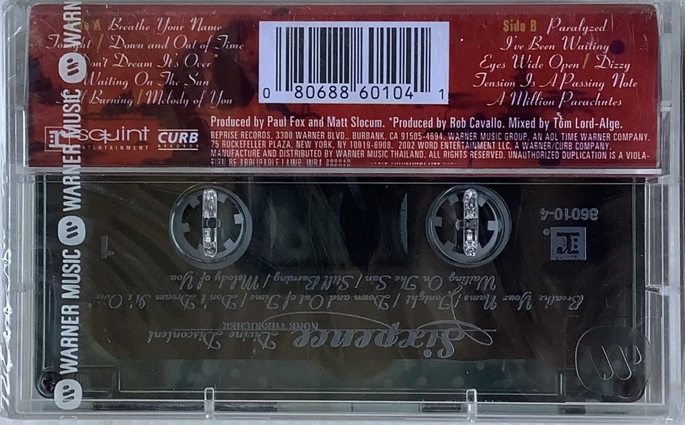 Sixpence None The Richer Divine Discontent Original Thai Edition Cassette Seal - Image 2 of 2