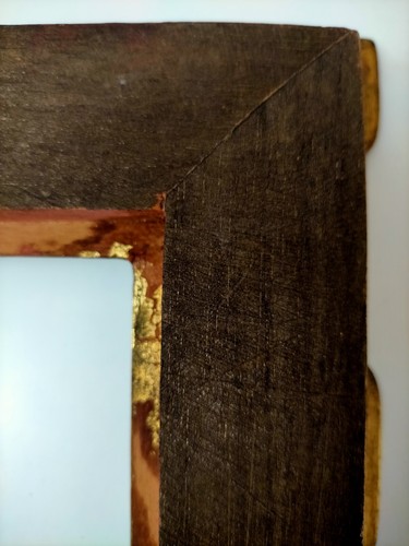 Cornice (Antica) In Stile Dorata E Laccata - Foto 14 di 18