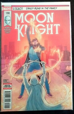 Moon Knight #190  1st Sun King (Cover app.)  KEY ISSUE NM 2018 Marvel Comic