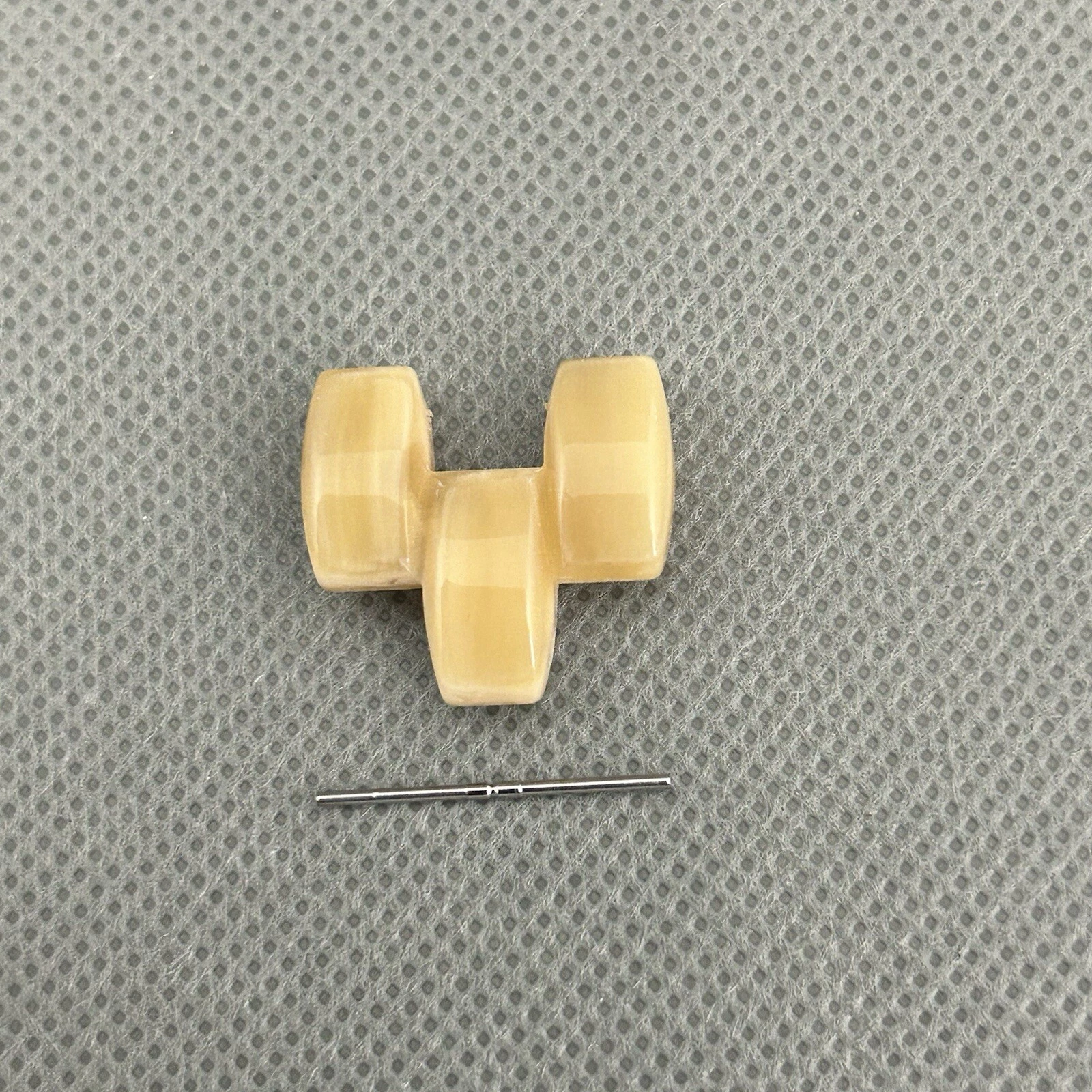 Orologio Michael Kors MK 5217 ricambio link & pin resina crema finto corno donna MK5217