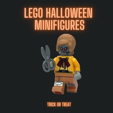 LEGO  Trick or treat Spooky, Haunted, Halloween Minifigure Ghost, Goblin, Zombie