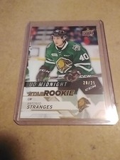 Antonio Stranges Star Rookie - UD Midnight /25 SSP - 2018/19 CHL
