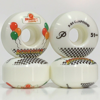 Primitive Skateboard Wheels Pro Paul Rodriguez P-Rod Balloons 51MM not Spitfire
