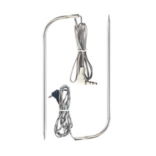 Replacement Waterproof Meat Probe 2 PCS Compatible with Traeger BBQ Grills, 3.5