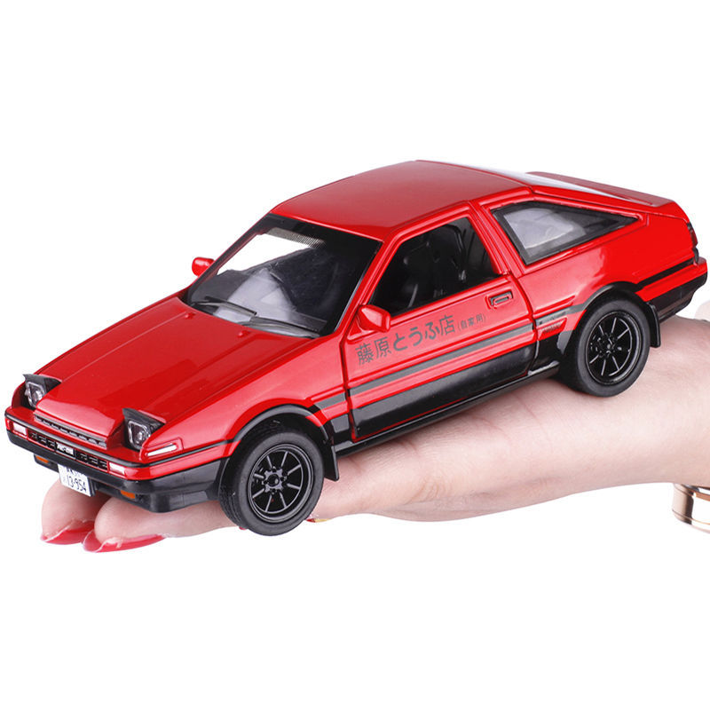 1:32 Initial D Toyota Trueno AE86 Alloy Diecast Vehicle Sprinter