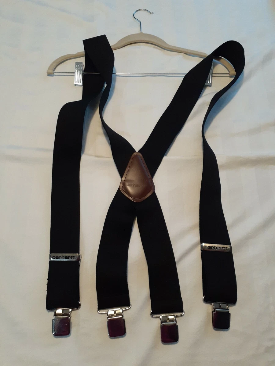 Carhartt Utility Suspenders 2 Adjustable Clip-on Work & Hunter Suspender  Belt