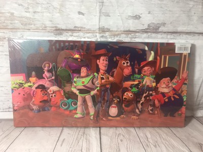 Toy Story Film Disney Kids Movie Canvas Picture Ready To