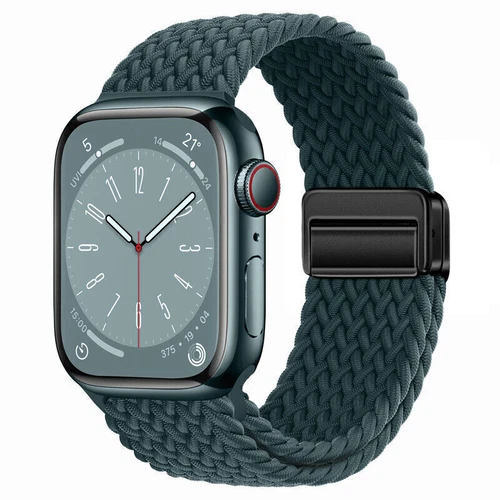 Magnet Nylon Armband für Apple Watch Ultra 2 49mm & Serie 1-9,Ersatzband 38-45mm - Bild 79 von 101