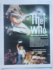 THE WHO - THIRTY YEARS 1994 Full page UK magazine ad