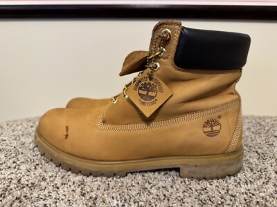 【良品】✨Timberland Premium Boot 10061 8W Timberland Men's 10061 6
