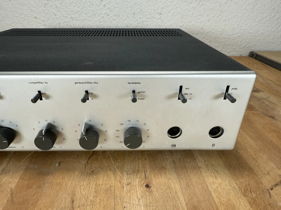 Braun CSV500 I Verstärker I Dieter Rams I Studio Serie I Vintage HiFi I 1960s - Bild 4 von 4