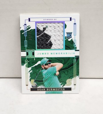 DEAN BURMESTER 2024 Impeccable Liv Stinger Jumbo Memorabilia ~ Golf PATCH /99