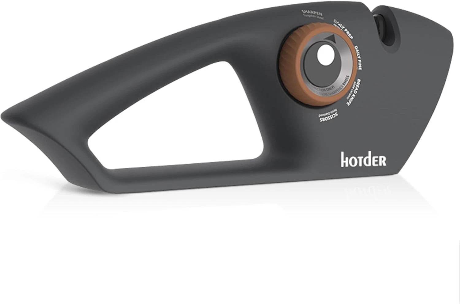 Hotder 5-in-1 Kitchen Knife Sharpener Manual Scissors Tungsten Ceramic Tool
