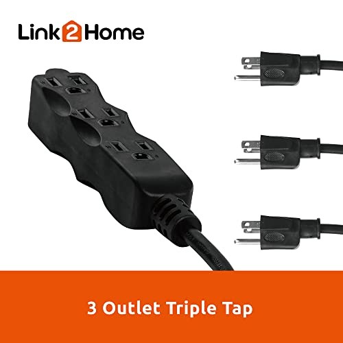  30 Ft Retractable Extension Cord Reel, Ceiling or Wall Mount 16/3 Gauge 30 ft