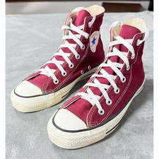 Vintage Converse All Star Shoes Mens Size 5.5 High Top Made USA 80s Sneakers