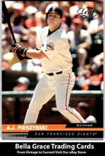 2005 Leaf A.J. Pierzynski #113 San Francisco Giants MLB Baseball 