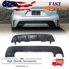 Fit For 2020-2022 Toyota Corolla Sexse Honeycomb Rear Bumper Valance Cover