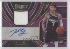 2019 Panini Select Rookie Jersey Purple Prizm 58/99 Kyle Guy #RJA-KGY Auto y8h