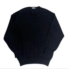 Comme des Garcons Homme 80s Wool Knit Black Large Used