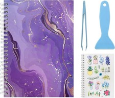 Reusable Sticker Book Collecting Album A5 Size 80 Sheets Sticker Storage