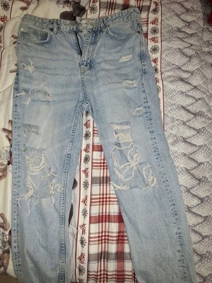 Herren Jeans Pull&bear Ripped Gr. M EUR 40 USA 31