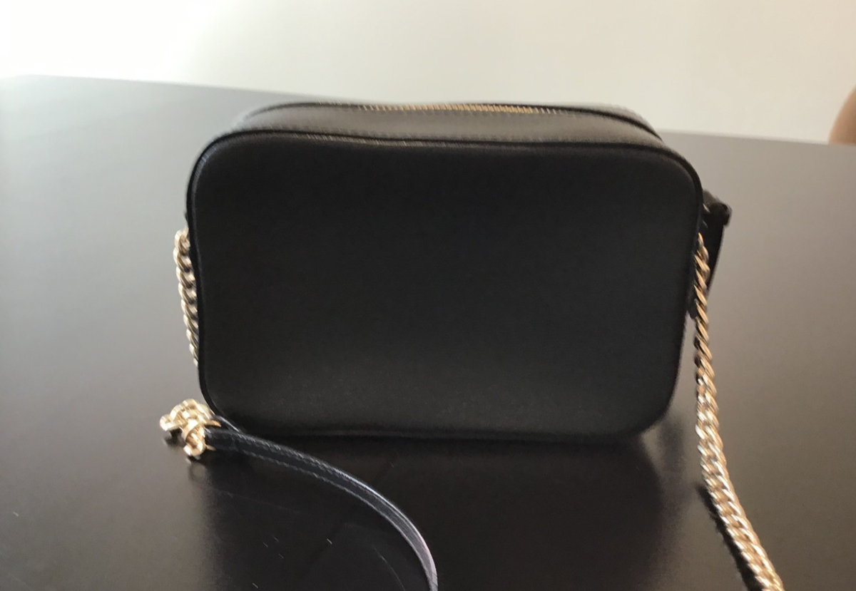 JIMMY CHOO BLACK LEATHER CAMERA CROSSBODY BAG | eBay