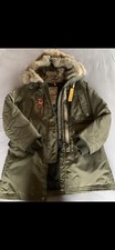 Parajumpers PJS Winterjacke M mit Echtpelz Farbe Oliv