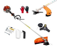 Decespugliatore a Scoppio 52CC 2 Tempi Tagliaerba Rasaerba Tagliabordi 2 in 1