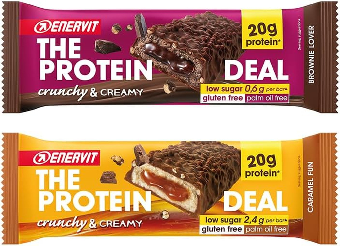the Protein Deal Scatola Da 25 Barrette (Caramel Fun), 1 Item