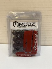MODZ Golf Cart Lug Nuts - Pack of 16 - Metric Black