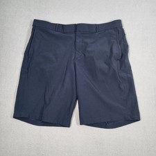 Nike Shorts Men's 38 Blue Polyester Dri-Fit Standard Fit Embroidered Logo Golf