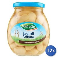 12X Multipack Valfrutta Corona Bohnen Glas 360 G