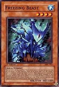 YuGiOh Freezing Beast MFC-EN017 Common Englisch Good unl.