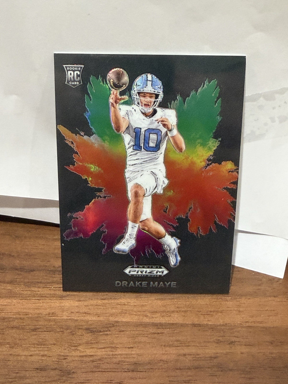 2024 Panini Prizm #CB-4 Drake Maye Color Blast SP Draft Picks SSP Case hit