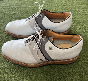 FootJoy Men\'s Premiere Series – Packard Liberty White/navy 9.5 MSRP$244 Footjoy Premiere Tarlow | eBay main image 4